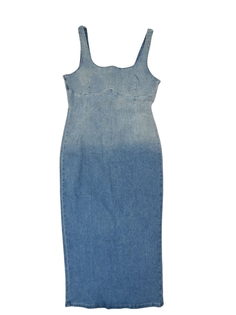 Hello Molly DNM Denim Destination Midi Dress in Blue